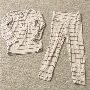 Lou Lou and company toddler matching pajama set
